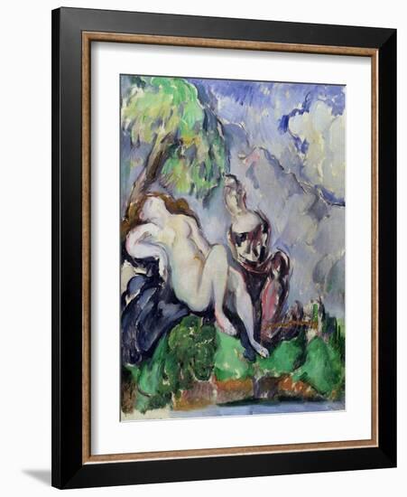 Bathsheba, c.1880-Paul Cézanne-Framed Giclee Print