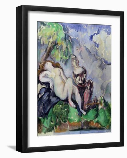 Bathsheba, c.1880-Paul Cézanne-Framed Giclee Print