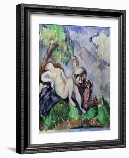 Bathsheba, c.1880-Paul Cézanne-Framed Giclee Print