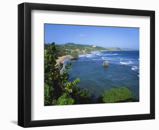 Bathsheba Coastline, Barbados East Coast-Jeremy Lightfoot-Framed Photographic Print