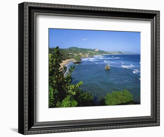 Bathsheba Coastline, Barbados East Coast-Jeremy Lightfoot-Framed Photographic Print