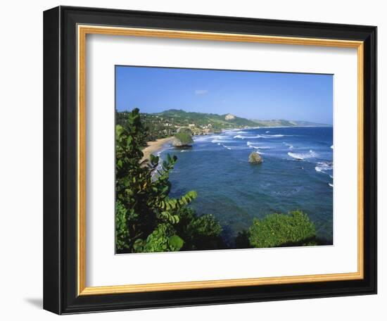 Bathsheba Coastline, Barbados East Coast-Jeremy Lightfoot-Framed Photographic Print