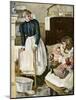 Bathtime in the Nursery, an Illustration from an Ivory Soap Ad, 1903-null-Mounted Giclee Print