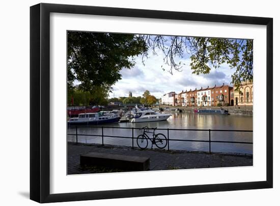 Bathurst Basin, the harbour, Bristol, England, United Kingdom, Europe-Rob Cousins-Framed Photographic Print