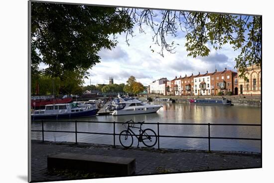 Bathurst Basin, the harbour, Bristol, England, United Kingdom, Europe-Rob Cousins-Mounted Photographic Print