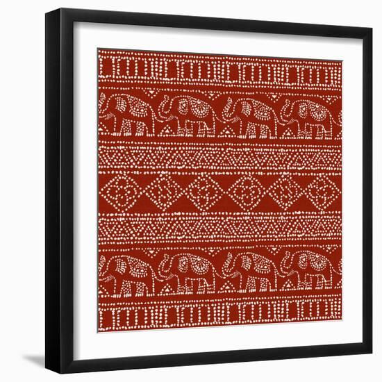 Batik Pattern IM-Daphne Brissonnet-Framed Premium Giclee Print