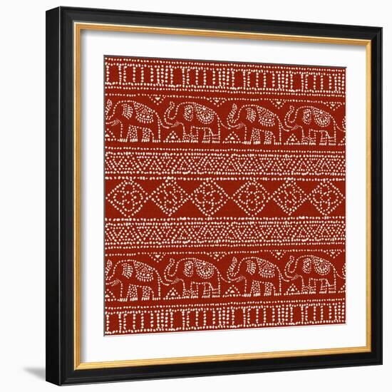 Batik Pattern IM-Daphne Brissonnet-Framed Premium Giclee Print