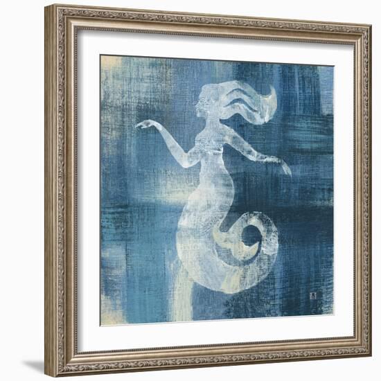 Batik Seas IV-Studio Mousseau-Framed Art Print