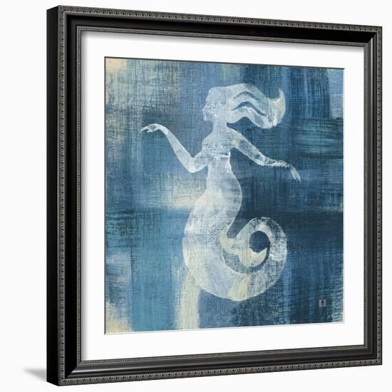 Batik Seas IV-Studio Mousseau-Framed Art Print