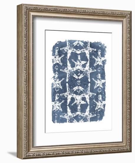 Batik Shell Patterns II-June Vess-Framed Art Print