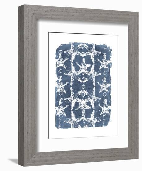 Batik Shell Patterns II-June Vess-Framed Art Print