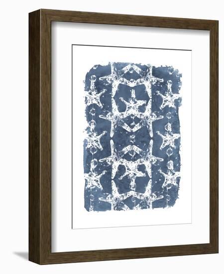 Batik Shell Patterns II-June Vess-Framed Art Print