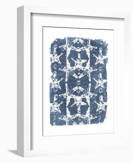 Batik Shell Patterns II-June Vess-Framed Art Print