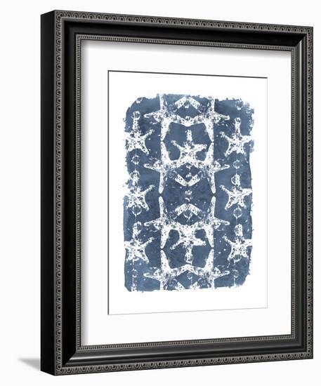 Batik Shell Patterns II-June Vess-Framed Art Print