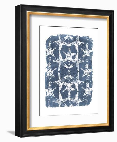 Batik Shell Patterns II-June Vess-Framed Art Print