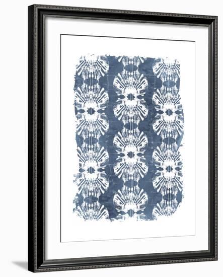 Batik Shell Patterns III-June Vess-Framed Art Print