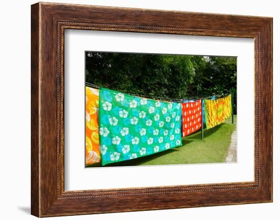 Batik, St. Kitts, St. Kitts and Nevis, Leeward Islands, West Indies, Caribbean, Central America-Robert Harding-Framed Photographic Print