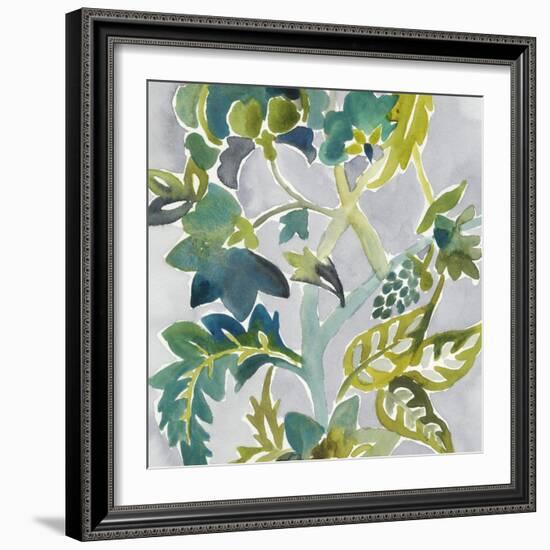 Batik Vines II-Chariklia Zarris-Framed Art Print