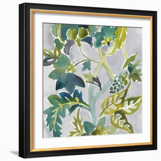 Batik Vines II-Chariklia Zarris-Framed Art Print