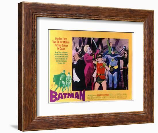 Batman , 1966-null-Framed Premium Giclee Print