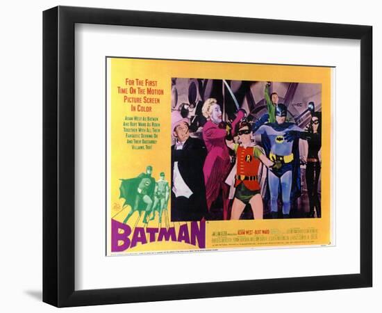Batman , 1966-null-Framed Premium Giclee Print