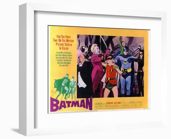 Batman , 1966-null-Framed Premium Giclee Print