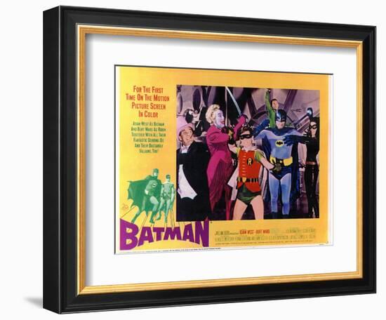 Batman , 1966-null-Framed Premium Giclee Print