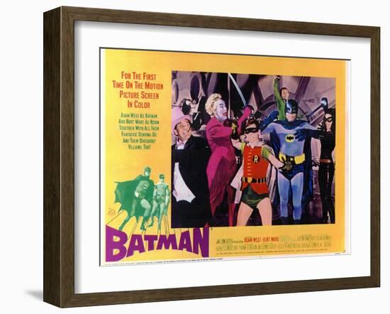 Batman , 1966-null-Framed Art Print