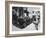 "Batman" Adam West and "Robin" Burt Ward During Shooting of Scene-Yale Joel-Framed Premium Photographic Print