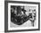 "Batman" Adam West and "Robin" Burt Ward During Shooting of Scene-Yale Joel-Framed Premium Photographic Print