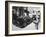 "Batman" Adam West and "Robin" Burt Ward During Shooting of Scene-Yale Joel-Framed Premium Photographic Print