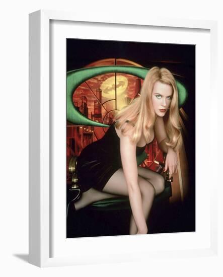 Batman Forever  De Joelschumacher Avec Nicole Kidman 1995-null-Framed Photo