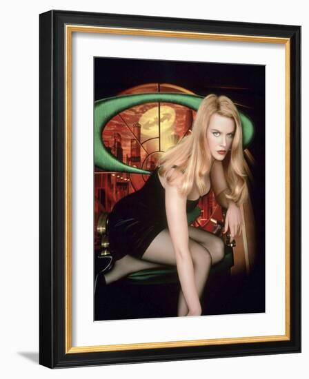 Batman Forever  De Joelschumacher Avec Nicole Kidman 1995-null-Framed Photo