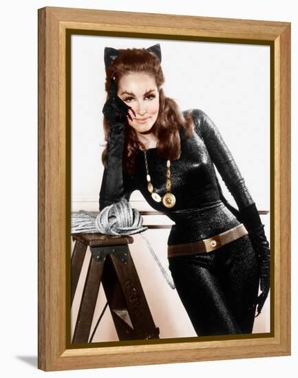 Batman, Julie Newmar, 1966-68.-null-Framed Stretched Canvas