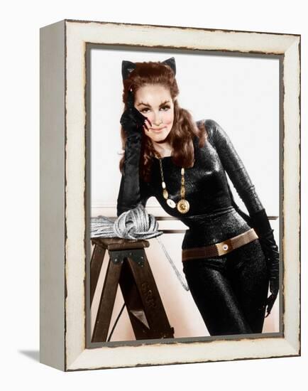 Batman, Julie Newmar, 1966-68.-null-Framed Stretched Canvas