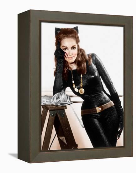 Batman, Julie Newmar, 1966-68.-null-Framed Stretched Canvas