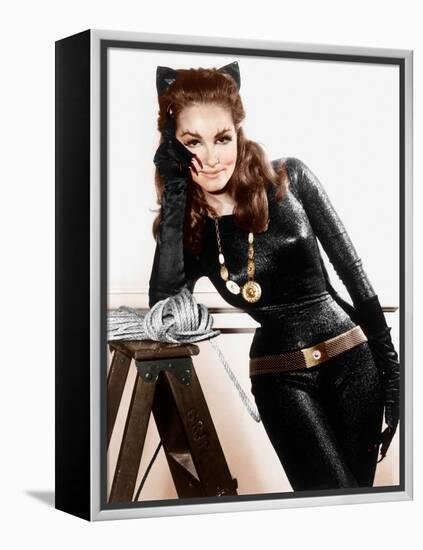 Batman, Julie Newmar, 1966-68.-null-Framed Stretched Canvas