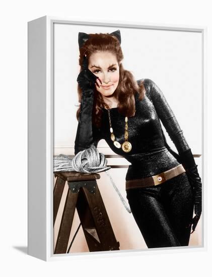 Batman, Julie Newmar, 1966-68.-null-Framed Stretched Canvas