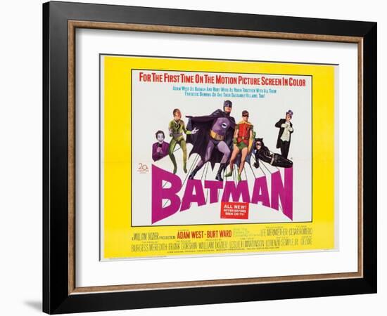 Batman: the Movie, 1966-null-Framed Giclee Print