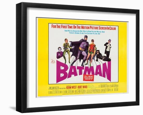 Batman: the Movie, 1966-null-Framed Giclee Print