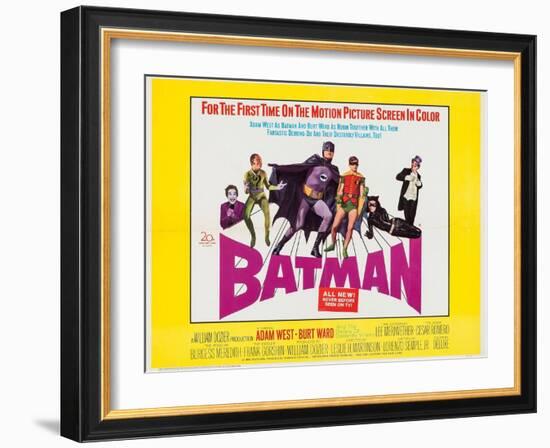 Batman: the Movie, 1966-null-Framed Giclee Print