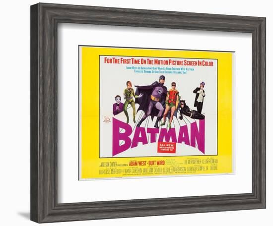 Batman: the Movie, 1966-null-Framed Giclee Print