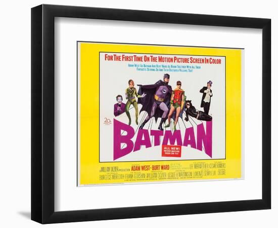 Batman: the Movie, 1966-null-Framed Giclee Print