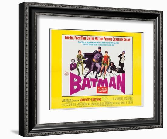 Batman: the Movie, 1966-null-Framed Giclee Print