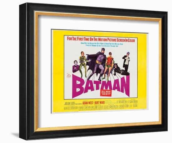 Batman: the Movie, 1966-null-Framed Giclee Print