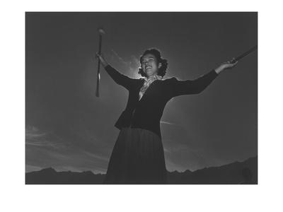 Baton Practice Florence Kuwata Art Print Ansel Adams Art Com