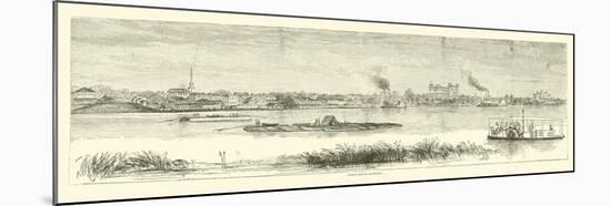 Baton Rouge, Louisiana, August 1862-null-Mounted Giclee Print