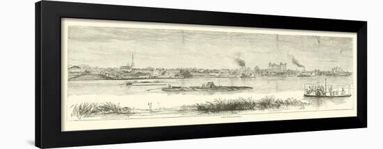 Baton Rouge, Louisiana, August 1862-null-Framed Giclee Print