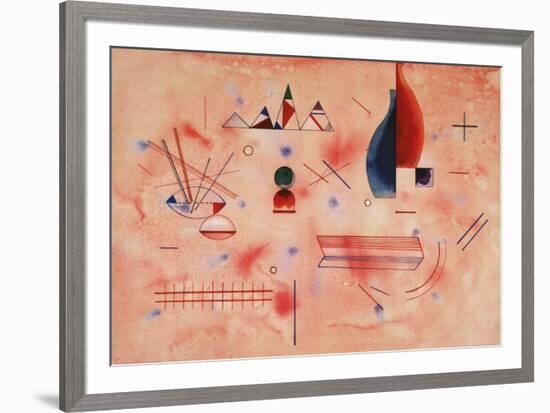 Batonnets d'Appui-Wassily Kandinsky-Framed Art Print