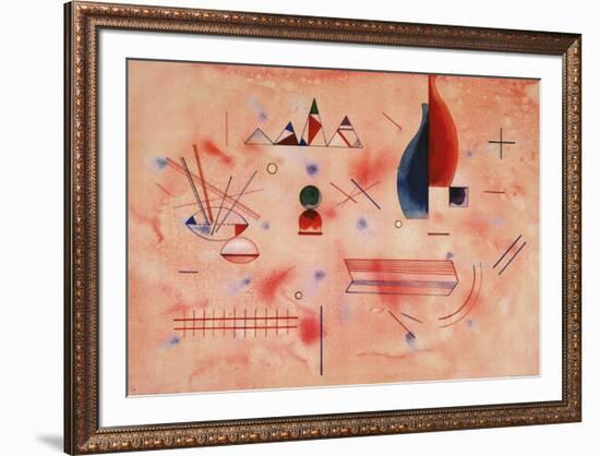 Batonnets d'Appui-Wassily Kandinsky-Framed Art Print